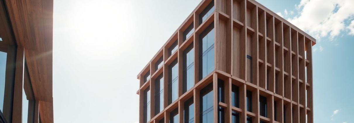 UK's largest timber office building in Clerkenwell.
