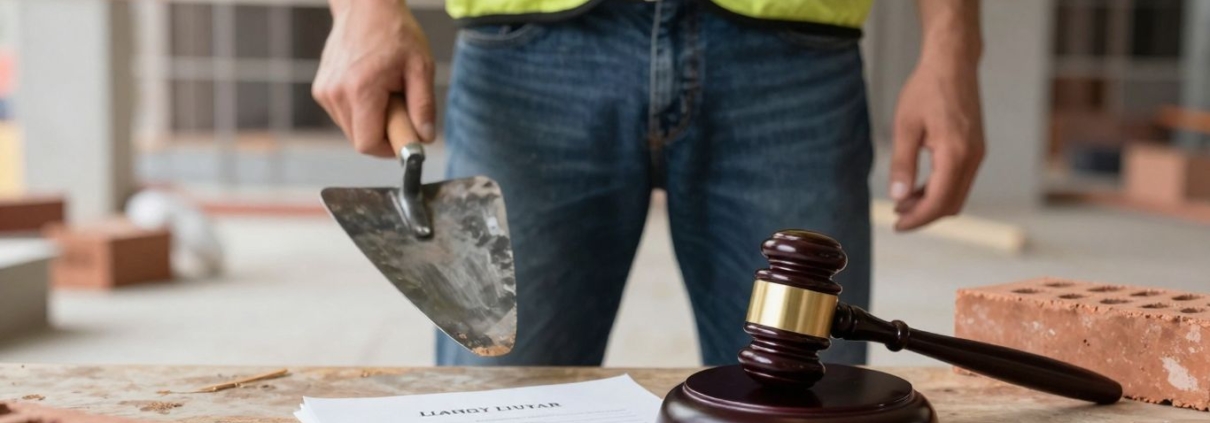 Bricklayer in court over asbestos case.