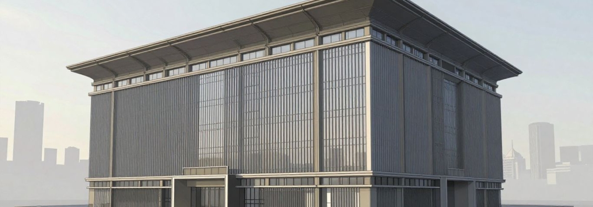 Chinese embassy building in London with security concerns.