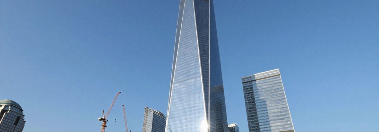 Bristol's tallest tower under construction against a blue sky.